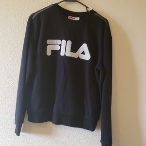 Fila black sweater